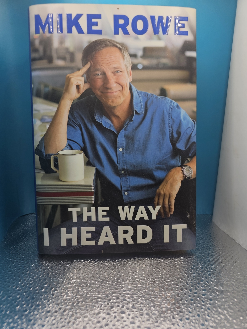 The Way I Heard It Hardcover Book - Blue